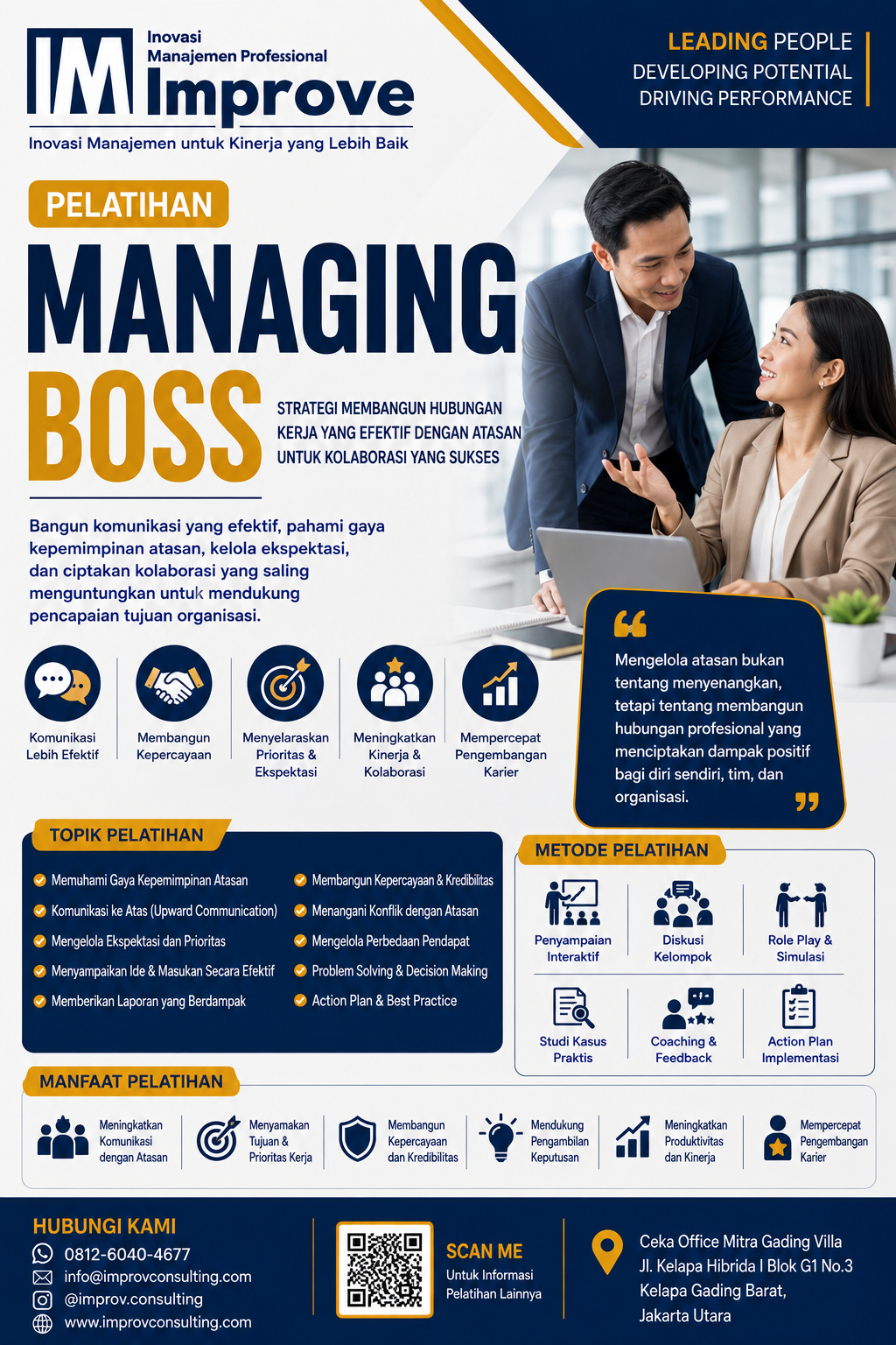 Pelatihan Managing Boss