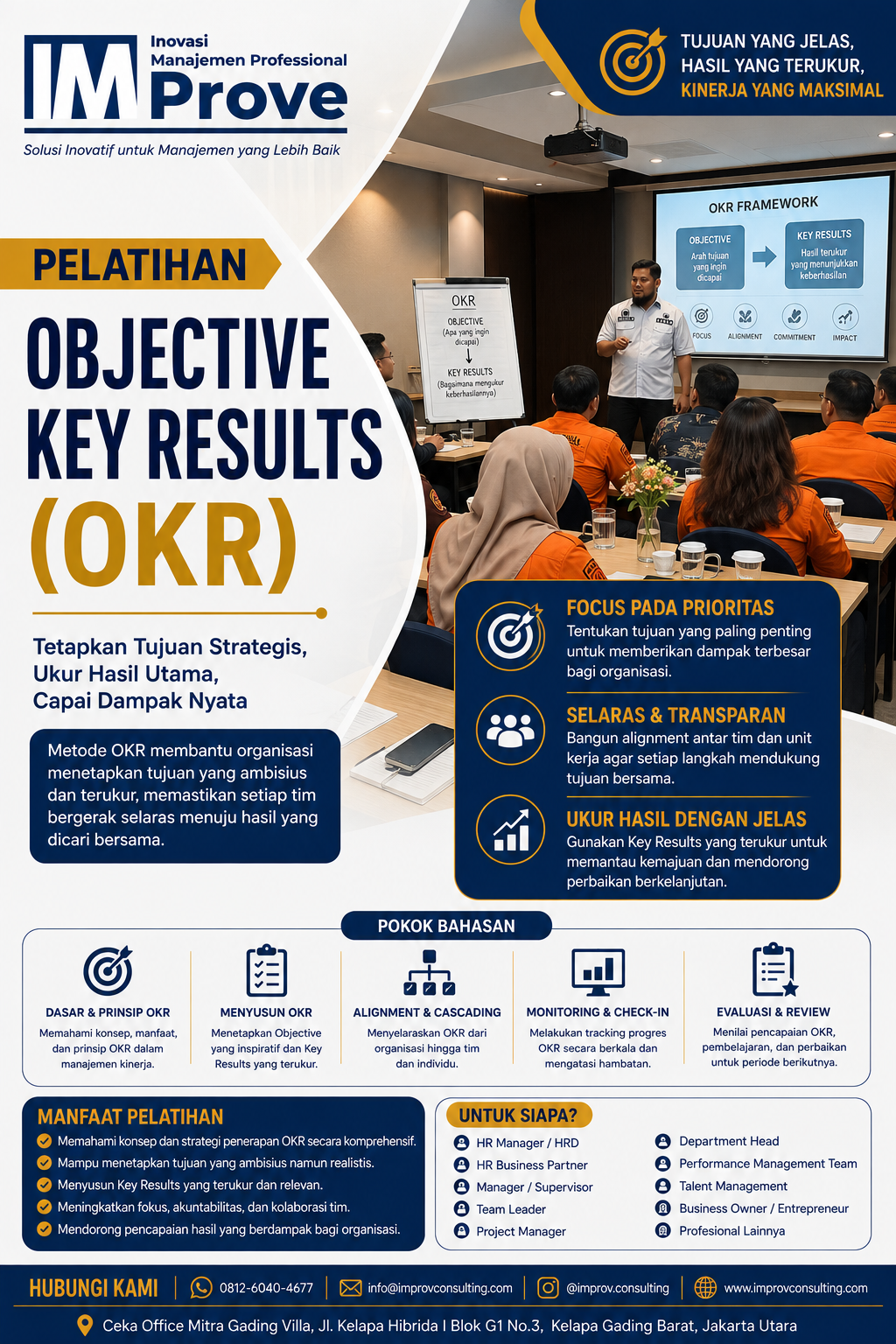 Pelatihan Objective Key Results (OKR)