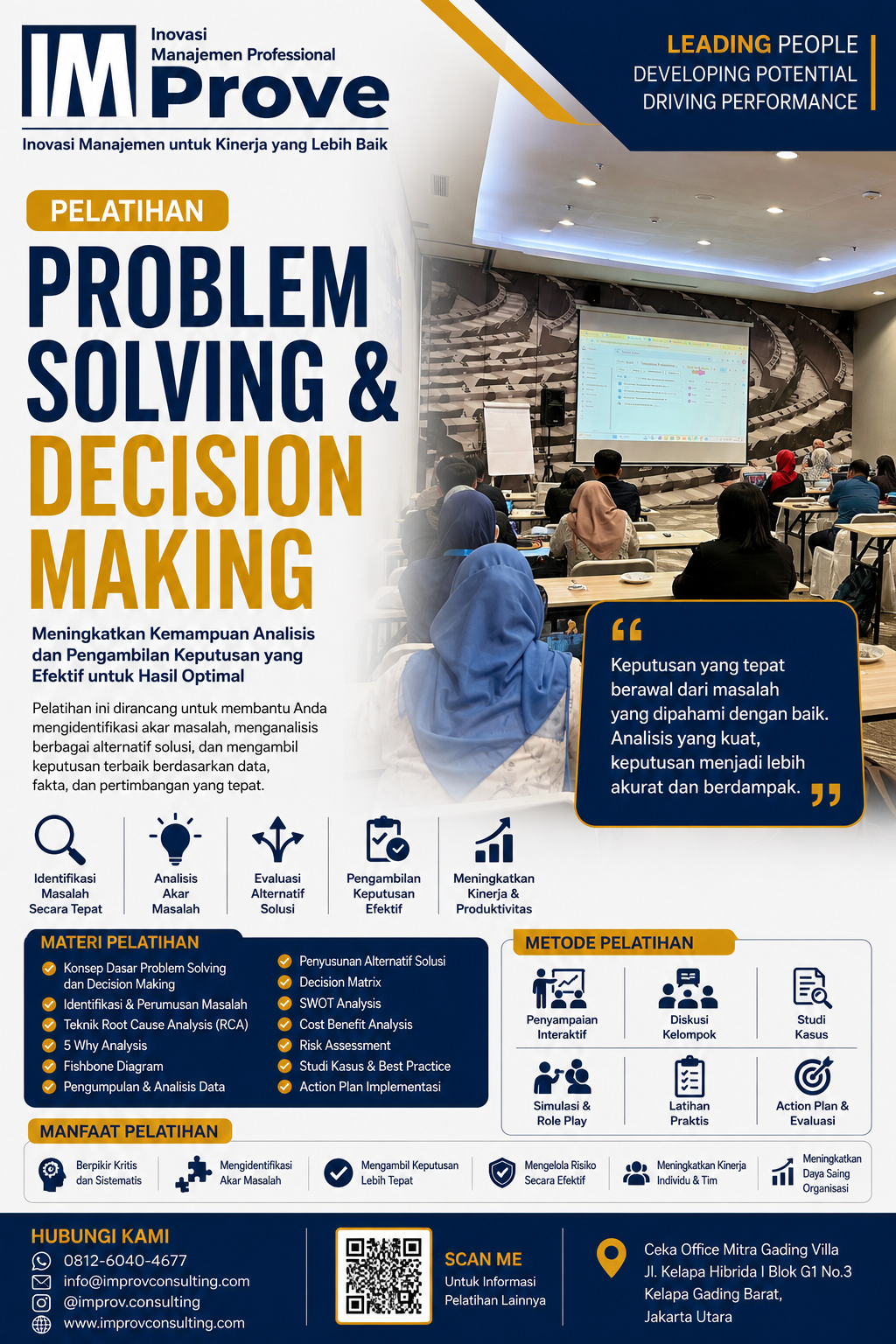 Pelatihan Problem Solving & Decision Making