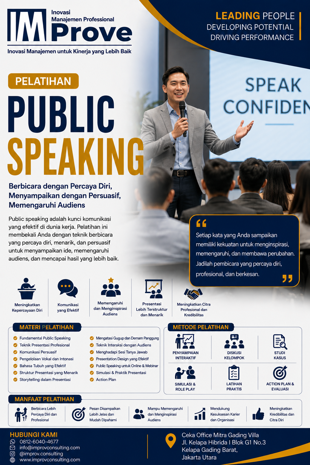 Pelatihan Public Speaking
